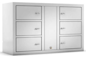 ValueBox 7002 E utbyggnadsskåp med 2 fack